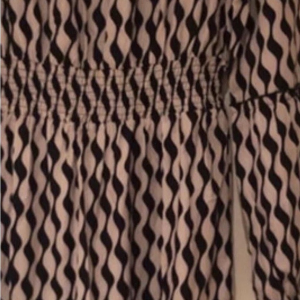 Black and White Patterned Dress